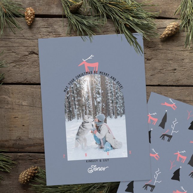 MERRY AND DEER CHRISTMAS INVITATION (Creator Uploaded)