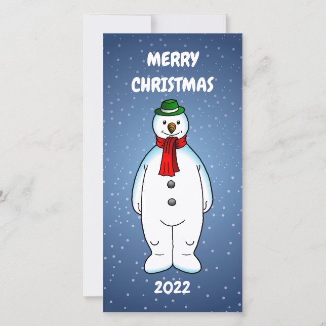 Merry and Happy Snowman (Front)
