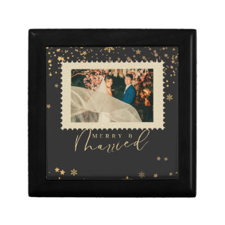 Merry and married first christmas gift box