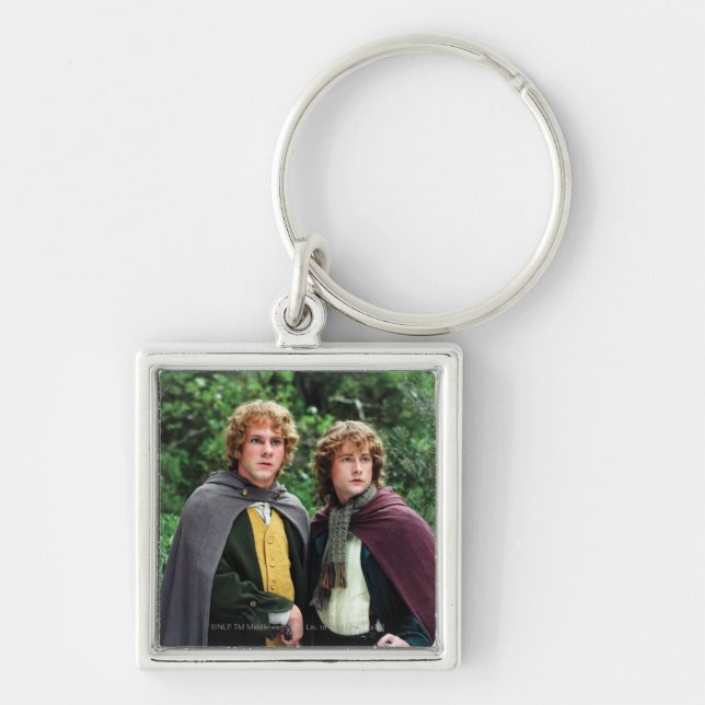Merry and Peregrin Keychain (Front)
