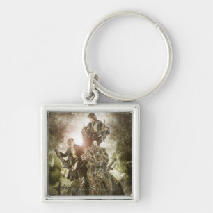 Merry and Peregrin on Treebeard Keychain