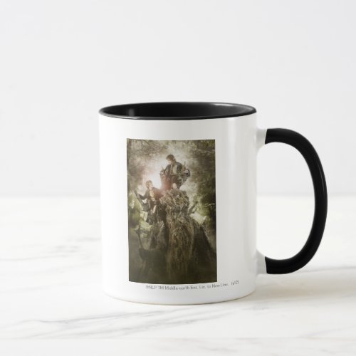 Merry and Peregrin on Treebeard Mug