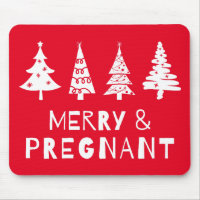 Merry and pregnant at Christmas
