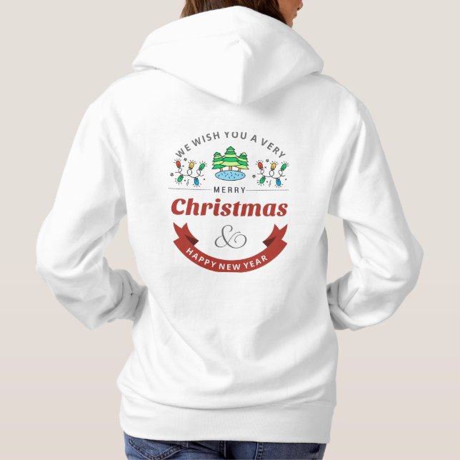 Merry are Bright  Hoodie (Back)