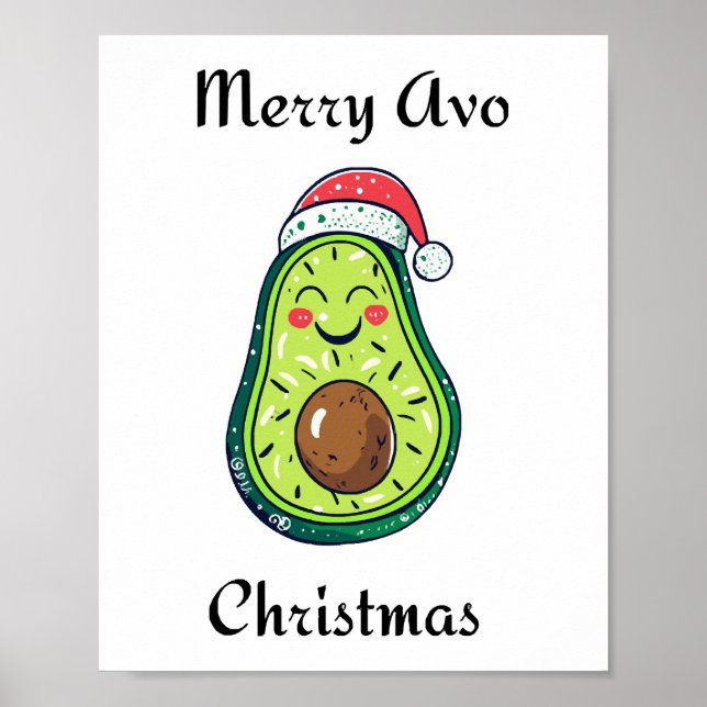 Merry Avo Christmas  Poster (Front)