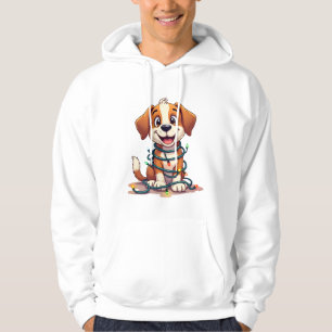 Merry Beagle Lights Hoodie