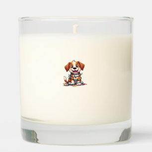 Merry Beagle Lights Scented Candle