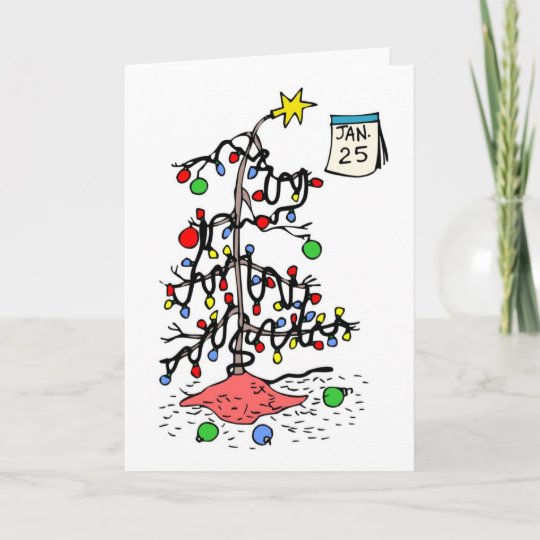 Merry Belated Christmas Card | Zazzle.com