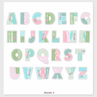 Merry Berry [uppercase alphabet] Sticker