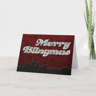 Merry Blingmas Holiday Card