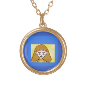 Merry Blue Bingo Necklace