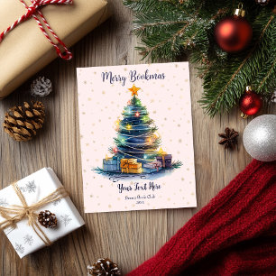 Merry Bookmas Book Club Holiday Card