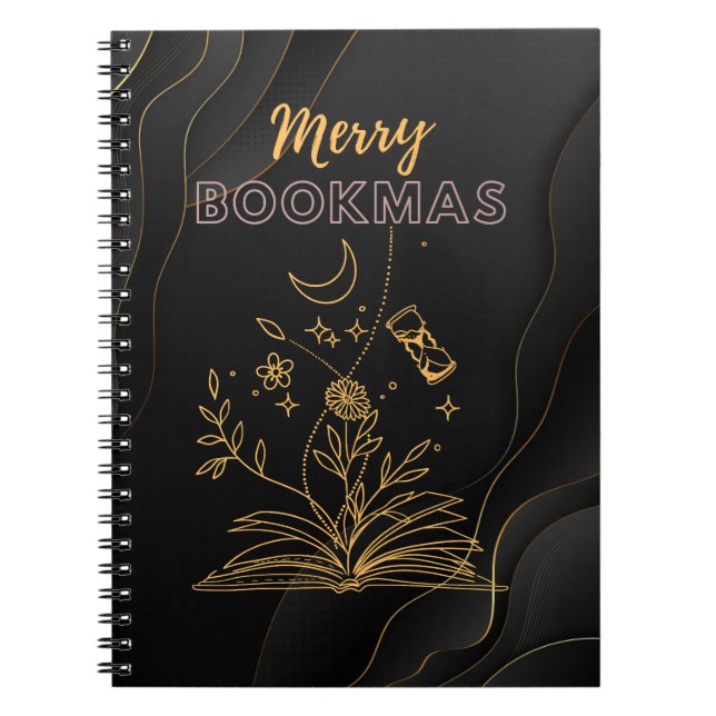 Merry Bookmas - Christmas Book Lovers (Front)