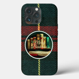 Merry Bookmas, Readers and Book Lovers  iPhone 13 Pro Case
