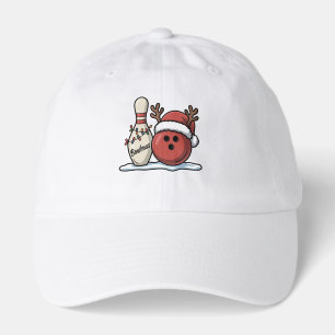 Merry Bowlmas Bowl Wearing Santa Hat Bowl Sport Lo