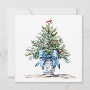 "Merry & Bright Christmas Beauty" Note Card