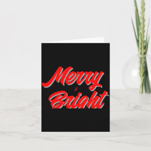 Merry Bright Christmas Card