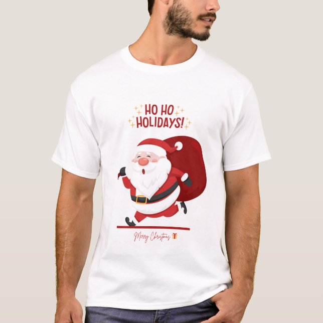 Merry & Bright – Christmas Day T-Shirt (Front)