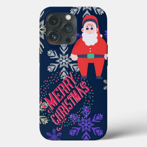 Merry  Bright Christmas Delight Phone Cover iPhone 13 Pro Case