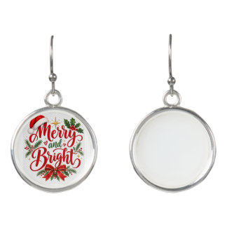 Merry & Bright Christmas Earrings
