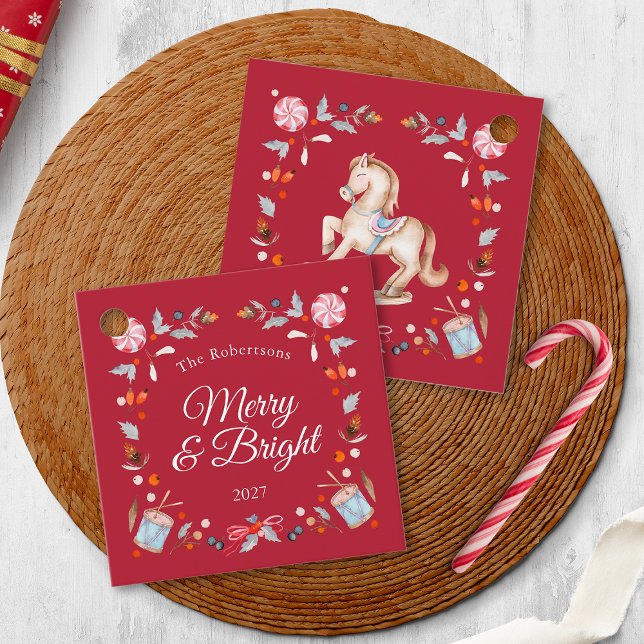 Merry & Bright Christmas  Favor Tags (Creator Uploaded)