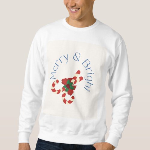 Merry  Bright Christmas gift Sweatshirt