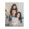 Merry Bright Christmas Hand Lettered Family Photo