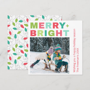 Merry & Bright Colorful Christmas