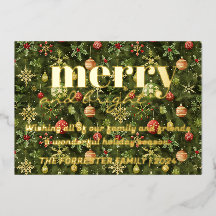 Merry Bright  green Christmas