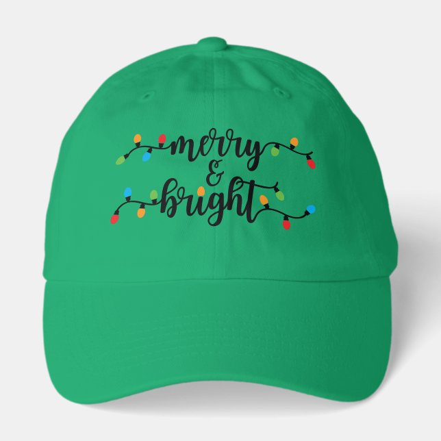 Merry & Bright Hat (Front)