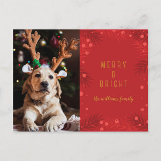 Merry & Bright | Holiday Photo Card