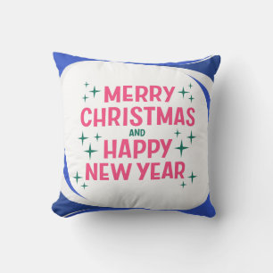 Merry & Bright Holiday Pillow