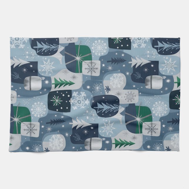 Merry & Bright Kitchen Towel (Horizontal)