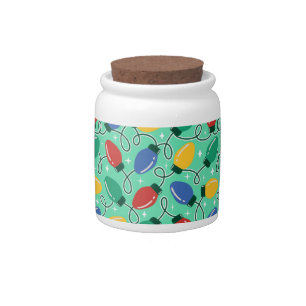 Merry & Bright Lights Candy Jar