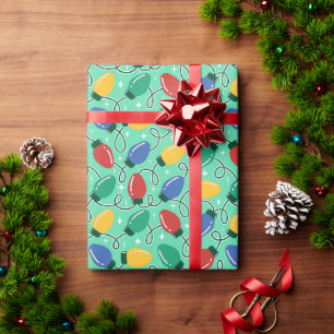 Merry & Bright Lights Wrapping Paper