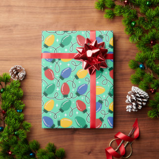 Merry & Bright Lights  Wrapping Paper