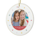 Merry & Bright Modern Rainbow Photo