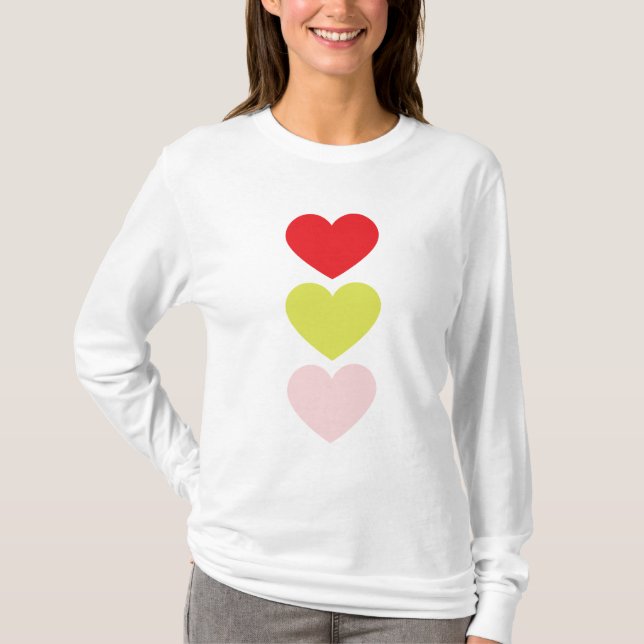 MERRY + bright MODERN wishes | christmas holiday T-Shirt (Front)