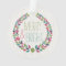 Merry & Bright Modern Woodland Holiday Ornament