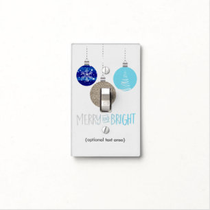 Merry & Bright Ornaments Light Switch Cover