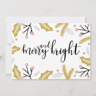 Merry & Bright | Photo Holiday Card