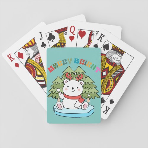 Merry Bright Playing Cards