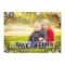 Merry & Bright Red Snowflake Confetti Photo
