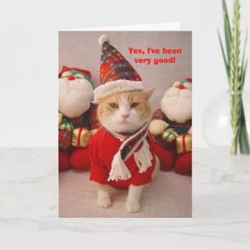 Merry Bubba Holiday Card by myrtieshuman at Zazzle