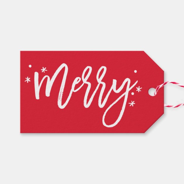 Merry Burst | Gift Tags Pack Of Gift Tags