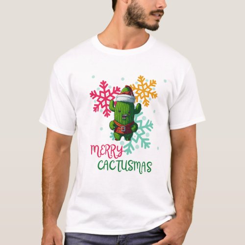 merry cactusmascactus edition  T_Shirt