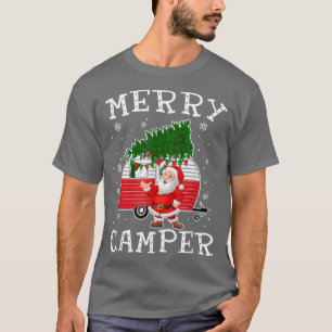 Merry Camper Funny Camper Christmas Tree Camping S T-Shirt