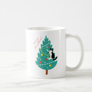 Merry Catmas - A Purr-fect Christmas Climb Coffee Mug