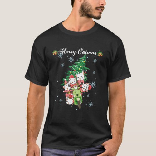 Merry Catmas Cat Christmas Tree Not Ugly Sweater F