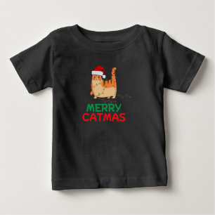 Merry Catmas Christmas Funny T-Shirt